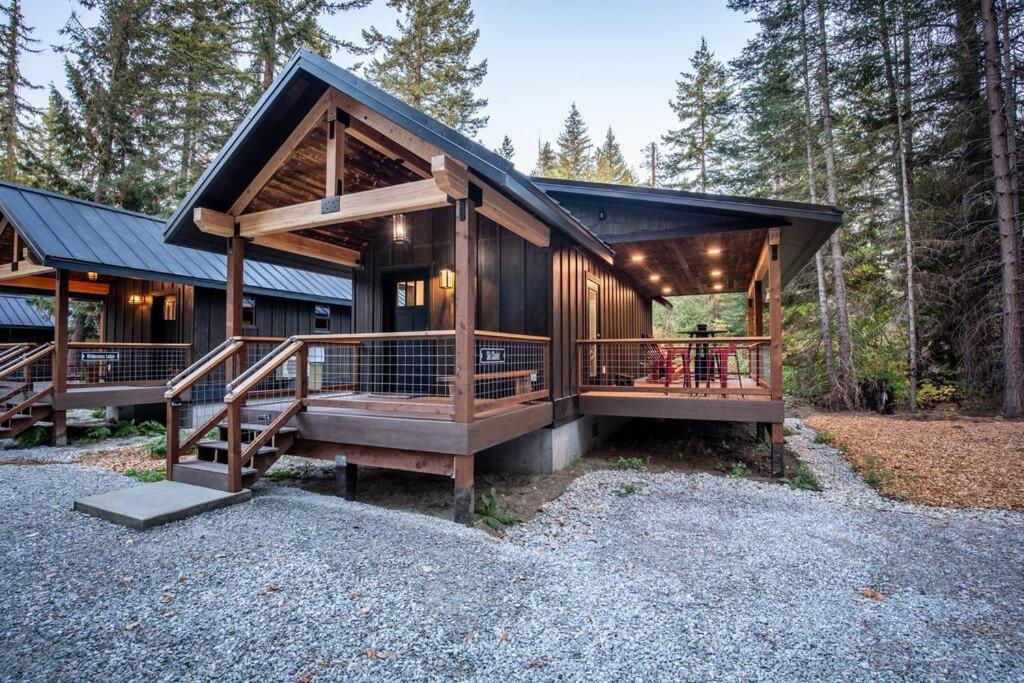 Вилла Ski Chalet A Cozy Little Cabin In The Woods Near Lake Wenatchee Левенуэрт Экстерьер фото